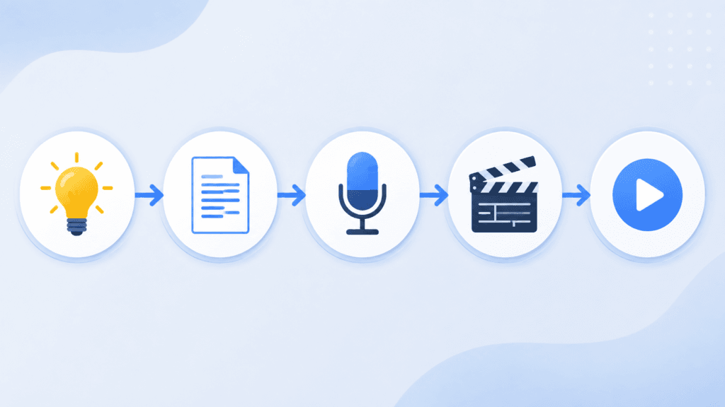 Learn how to create faceless YouTube videos with AI tools, step by step — scripting, voiceovers, visuals, and a beginner-friendly workflow for 2026.