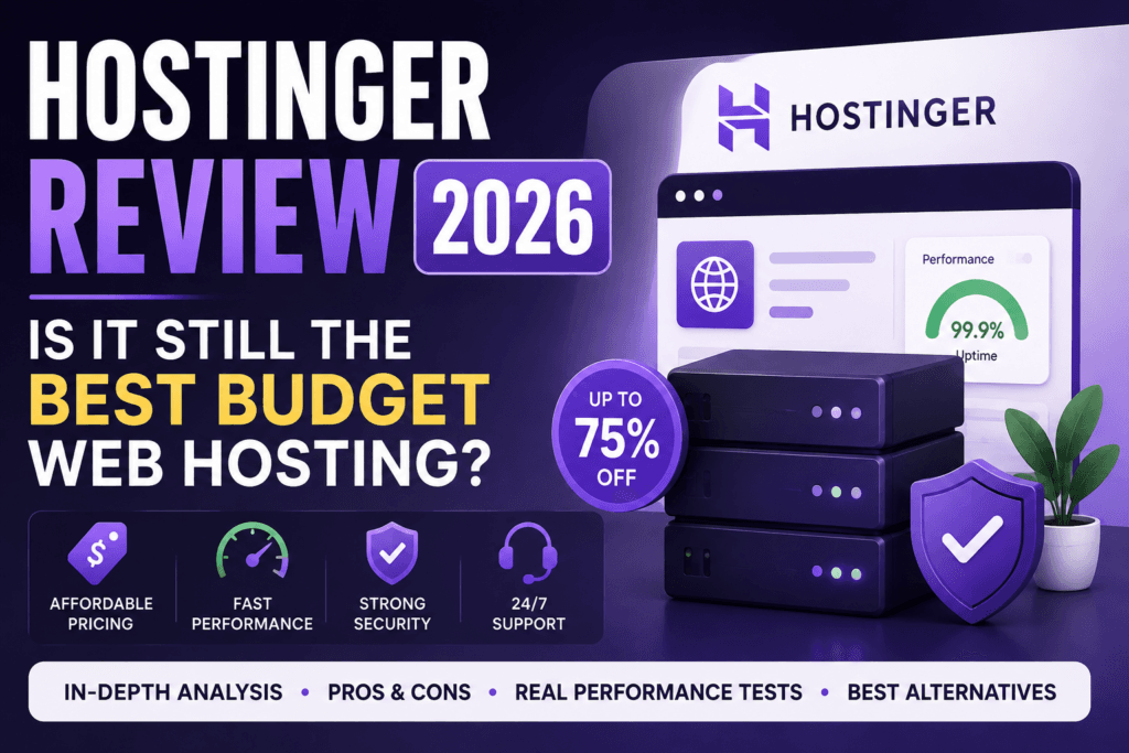 Hostinger Review 2026